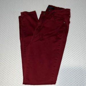 Judy Blue maroon skinny fit 7/28